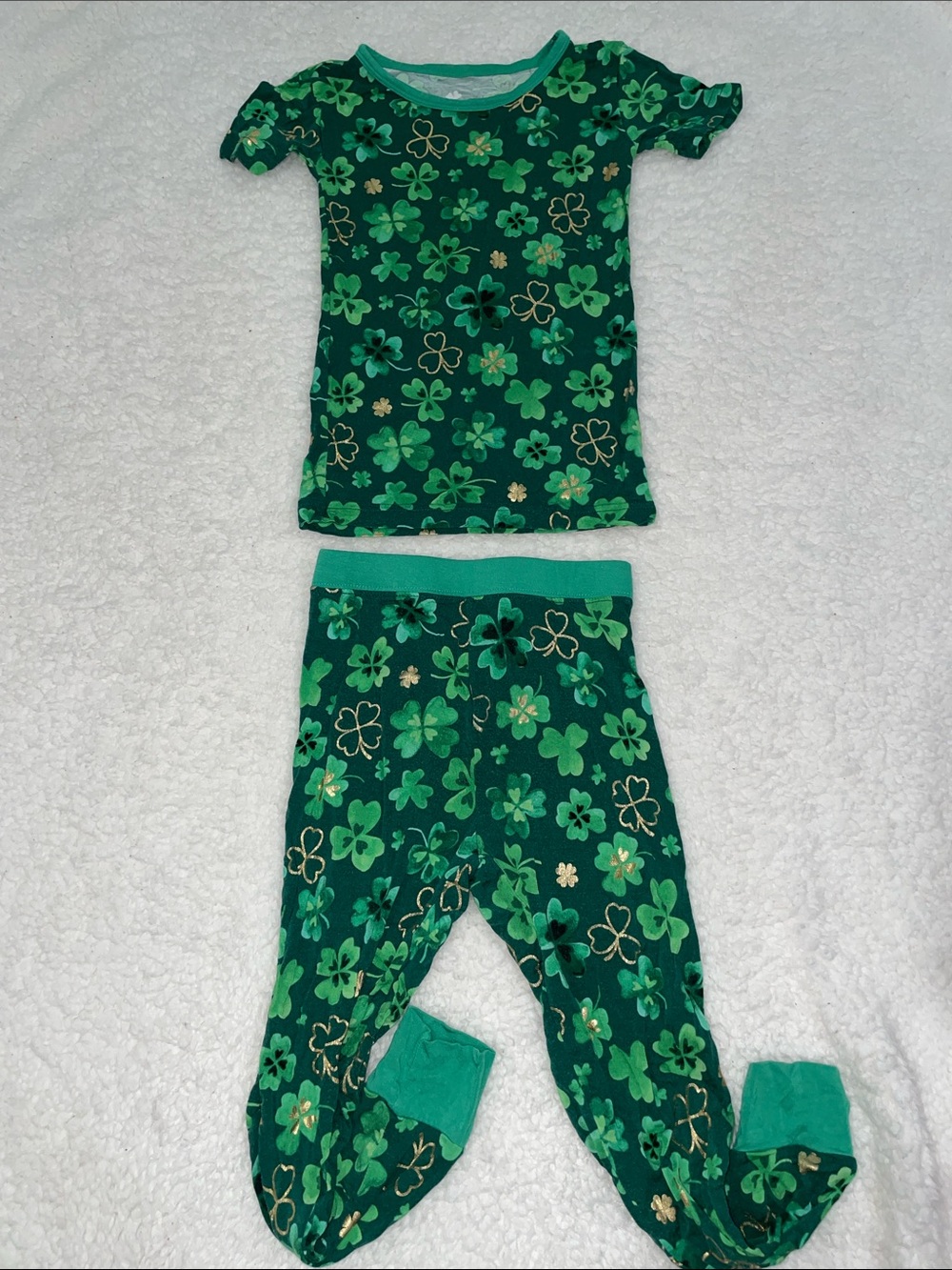 Little Sleepies Clover 2 Piece Pjs